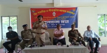 Police in West Agartala hold meet ahead of Durga Puja