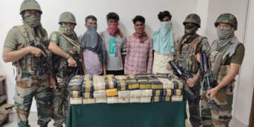 Drugs worth ₹70 crore seized in Tripura; four held