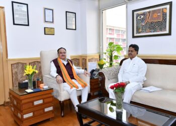 Tripura CM Holds Talks with Nadda on Health Infra, Med College