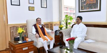 Tripura CM Holds Talks with Nadda on Health Infra, Med College