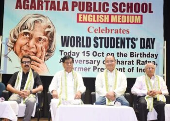 Agartala Public School honours Dr Kalam with Students Day event