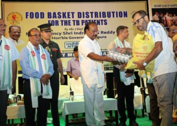 Indra Sena Reddy starts food basket drive for TB patients
