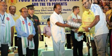 Indra Sena Reddy starts food basket drive for TB patients