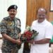 BSF Eastern Command Officers Meet Tripura Governor Reddy