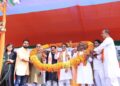 Tripura CM Manik Saha Urges Unity, Development at Bihar Rally