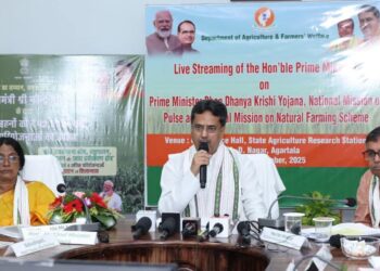 PM launches ₹35,440 cr farm projects; Tripura CM attends