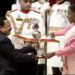 President Murmu honours Tripura’s Shyamal Dey, Anupam Das with NSS Award