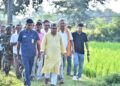 Minister Ratan Lal Nath assures full support to farmer after paddy crop destroyed