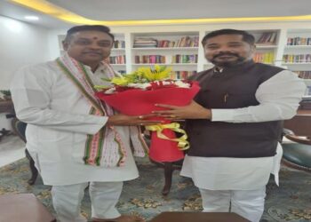 Sushanta Chowdhury Extends Diwali Wishes to BJP Leaders in Delhi