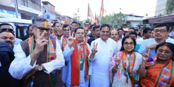 CM Saha calls BJP’s Bihar victory a vote for peace, progress