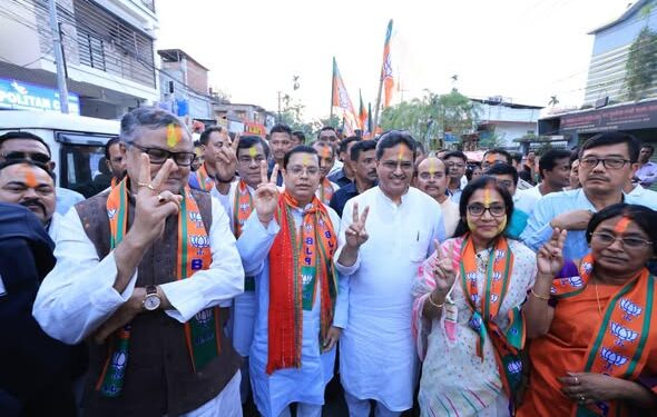CM Saha calls BJP’s Bihar victory a vote for peace, progress