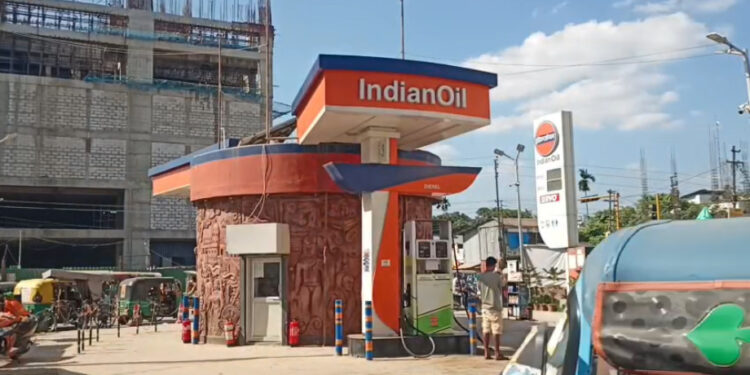 Unsafe Petrol Pump Closed by West Tripura in Old Motor Stand Zone