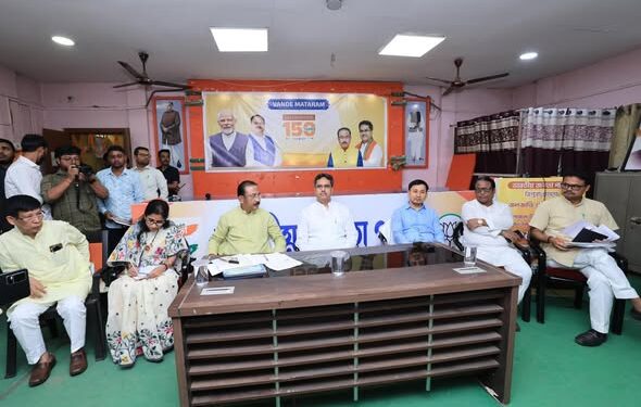 CM Manik Saha Chairs Key BJP Meeting to Strengthen Party Ahead of TTAADC, Local Polls