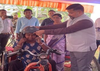 Chowdhury Distributes Aids to Divyangjan, Vows Inclusive Push