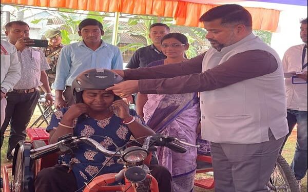Chowdhury Distributes Aids to Divyangjan, Vows Inclusive Push