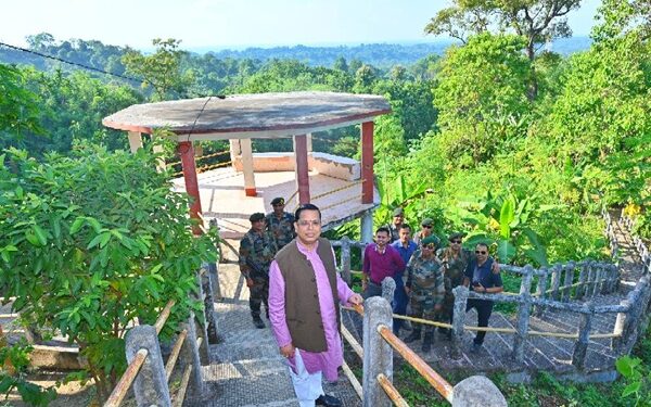 Tinku Roy visits Shivbari in Chinibagan, flags tourism potential