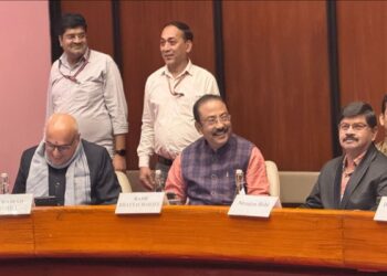 Rajib Bhattacharjee joins crucial Parliamentary health meet