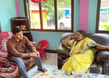 Bhoumik Steps Up Grassroots Engagement in Unakoti, Meets Das