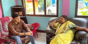 Bhoumik Steps Up Grassroots Engagement in Unakoti, Meets Das