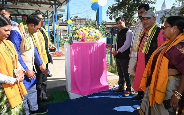 Grameen Haat Near Kanchanbari Bazaar Inaugurated