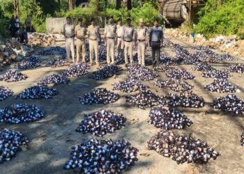 Major Anti-Drug Crackdown by Tripura Police, Crime Branch