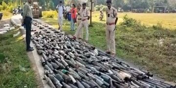 410 modified bike silencers destroyed in Tripura’s anti-noise drive