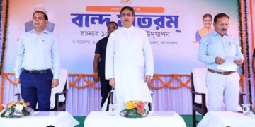 Saha calls ‘Vande Mataram’ a sacred nation-building mantra