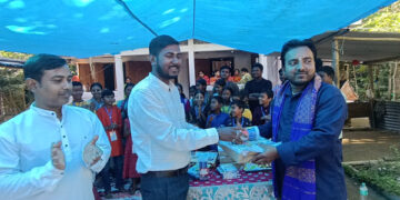 Teachers in Dharmanagar Aid Underprivileged Children with Food, Learning
