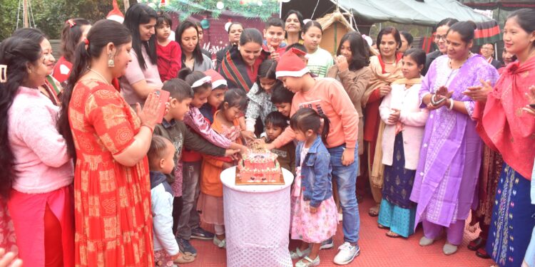Agartala 25 Dec 2025: ASSAM RIFLES CELEBRATES CHRISTMAS AT RADHANAGAR