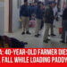 40-Year-Old Farmer Dies After Tragic Fall While Loading Paddy in Sabroom