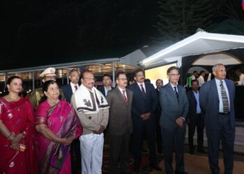 Indra Sena Reddy Joins BSF Diamond Jubilee Event in Tripura