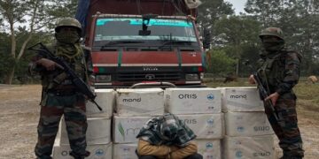 ₹65 Lakh Contraband Cigarettes Seized in Khowai