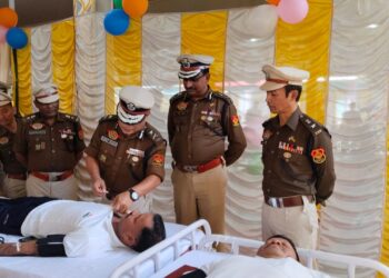 3rd Battalion TSR Organises Voluntary Blood Donation Camp at Kachucherra Headquarters