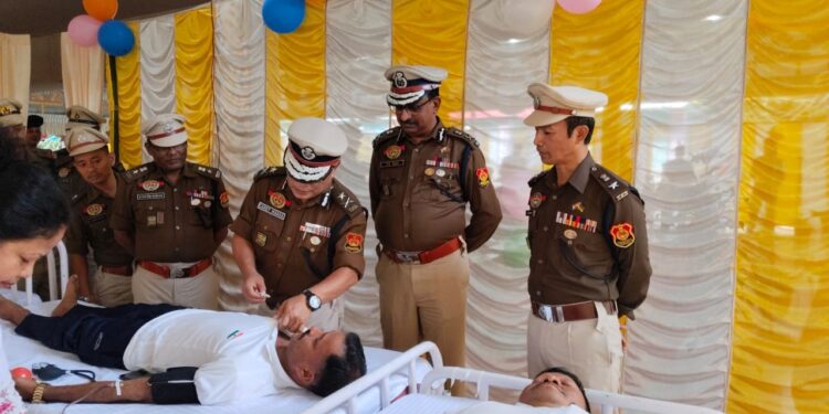3rd Battalion TSR Organises Voluntary Blood Donation Camp at Kachucherra Headquarters