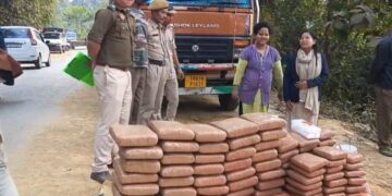 Police Seize 150 kg of Dry Cannabis at Ambassa Checkpoint, Driver Flees