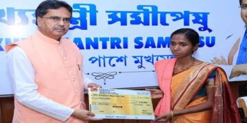 Sabroom: CM Saha announces ₹4 lakh support for farmer’s kin