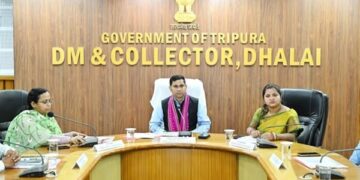 Das Reviews Progress of Welfare Schemes in Dhalai District