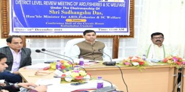 Minister Sudhangshu Das Assesses Welfare Schemes in Unakoti