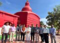 Ratan Lal Nath offers prayers at Tripura Sundari Temple with Mohanpur public representatives  Minister prays for State’s Welfare