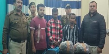 Three Held, 2.5 Kg Cannabis Seized in Pecharthal Raid