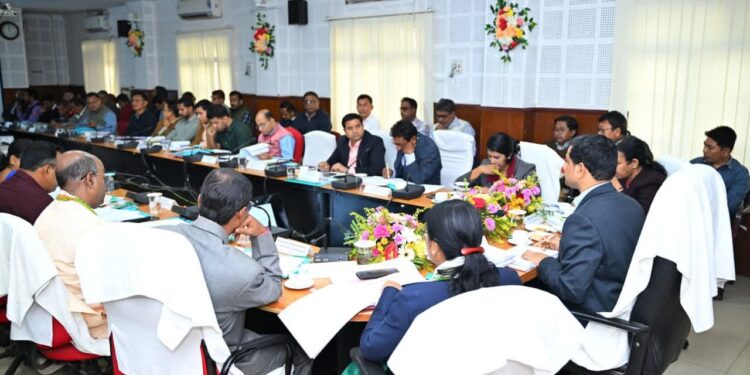 2nd Phase District Review Meet Held in North Tripura