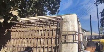 20+ Injured as Passenger Bus Overturns Near TSR Camp