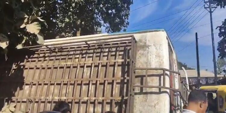 20+ Injured as Passenger Bus Overturns Near TSR Camp