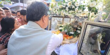 Manik Saha Pays Tribute to Intern Doctor Saptarshi Das