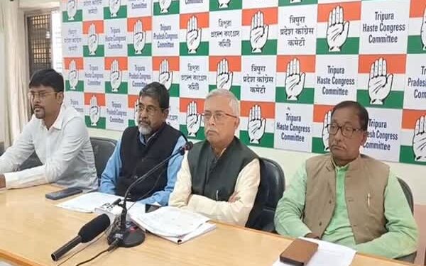 Tripura Congress Targets Modi Govt, Raises Tea Sector Crisis