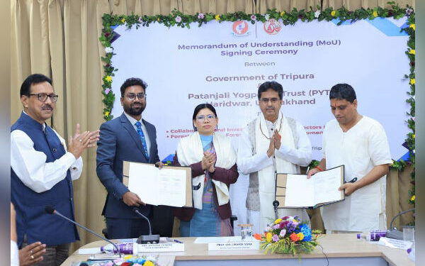 • Tripura Inks MoUs with Patanjali for ₹400 Cr Investments
