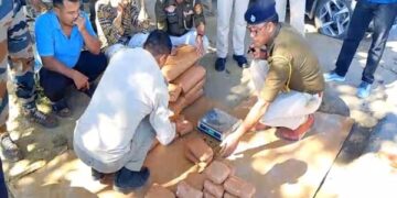 Police Seize 52 Kg Cannabis from Bolero; Two Arrested