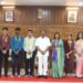Youth exchange students call on Tripura Governor
