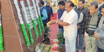 Tripura Governor Pays Tribute to Netaji Subhas Chandra Bose on Parakram Diwas