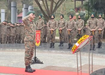 Albert Ekka Brigade Commemorates 56th Raising Day in Agartala with Solemn Tributes